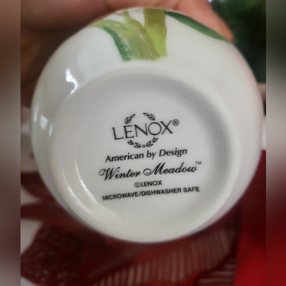 Lenox Winter Meadow set of 4 mugs - Picture 5 of 6